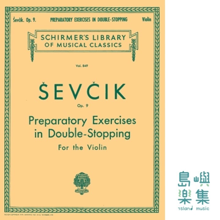 Preparatory Exercises in Double-Stopping, Op. 9 | Schirmer Library of Classics Volume 849 | Violin Method