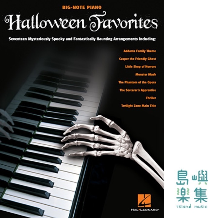 Halloween Favorites | Big Note Songbook