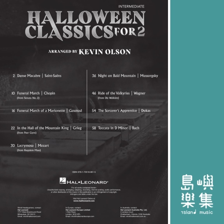 Halloween Classics for Two | 9 Haunting Classical Duets