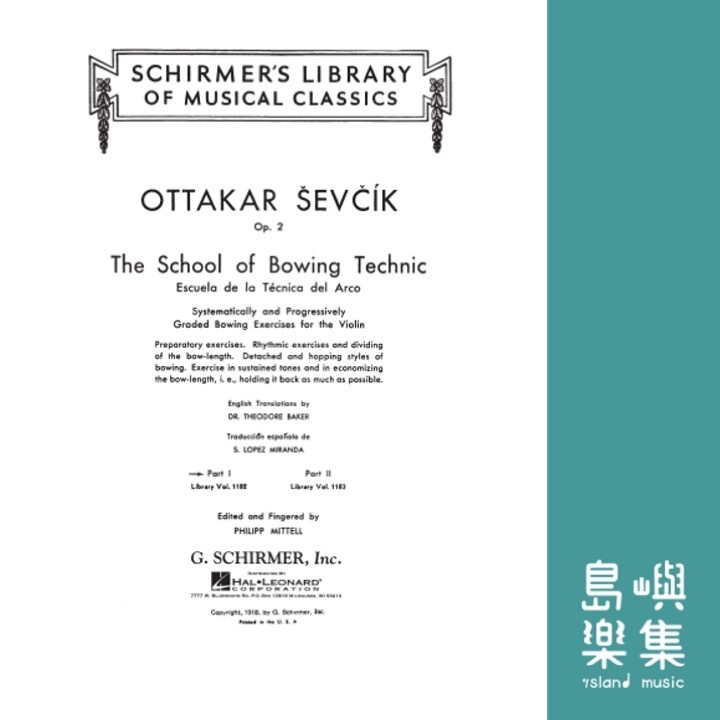School of Violin Technics, Op. 1 – Book 2 | Schirmer Library of Classics Volume 845 | Violin Method