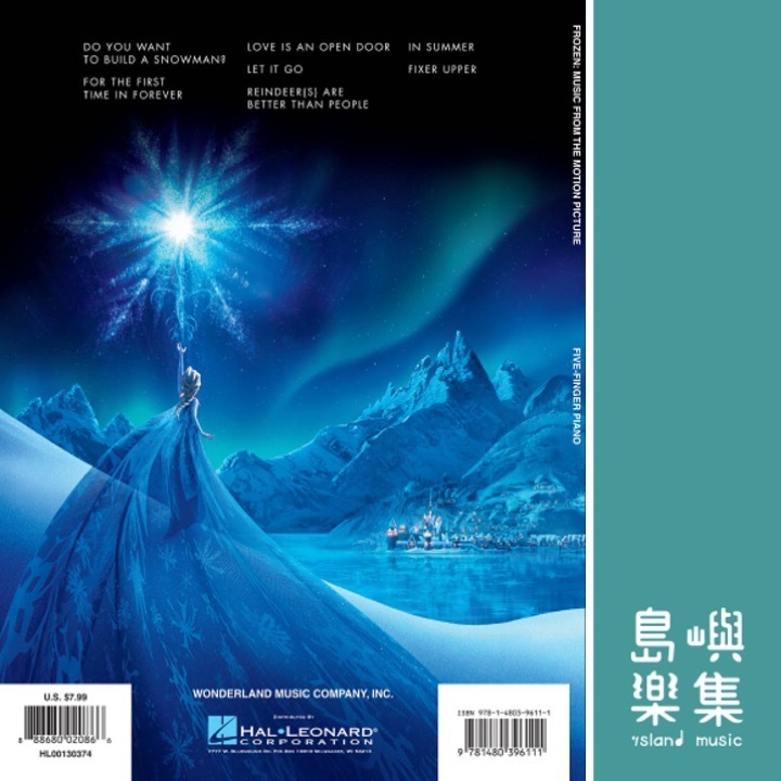 Frozen | Music from the Motion Picture | Five Finger Piano Songbook