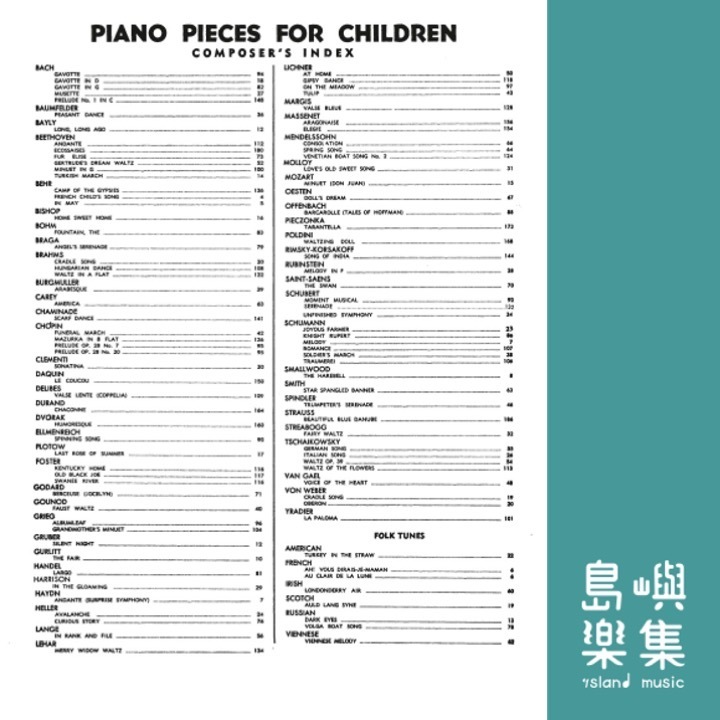 Piano Pieces for Children | Everybody's Favorite Series No. 3