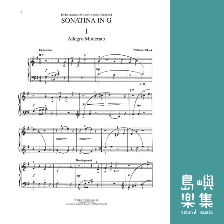 Sonatina in G | Piano | Later Elementary Level