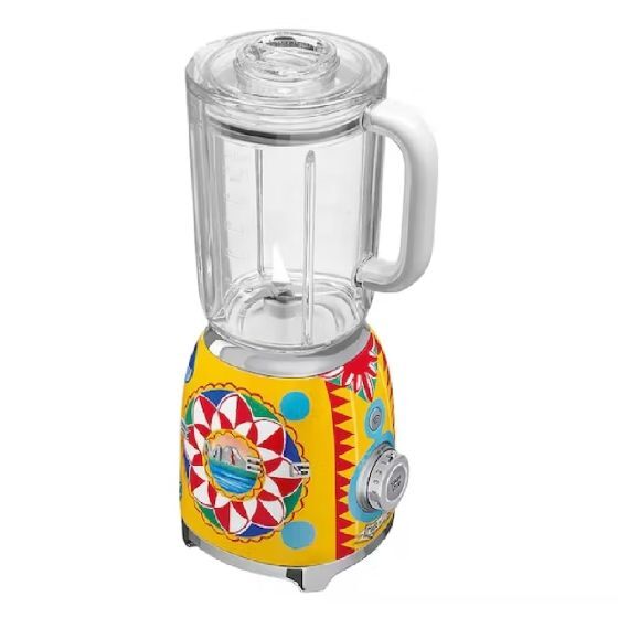 斯麥格 Smeg    BLF01DGUK‧50's Style Tritan™ (D&G限量特別版)攪拌機‧意大利製造‧香港行貨,香港及澳門原廠2年保養‧