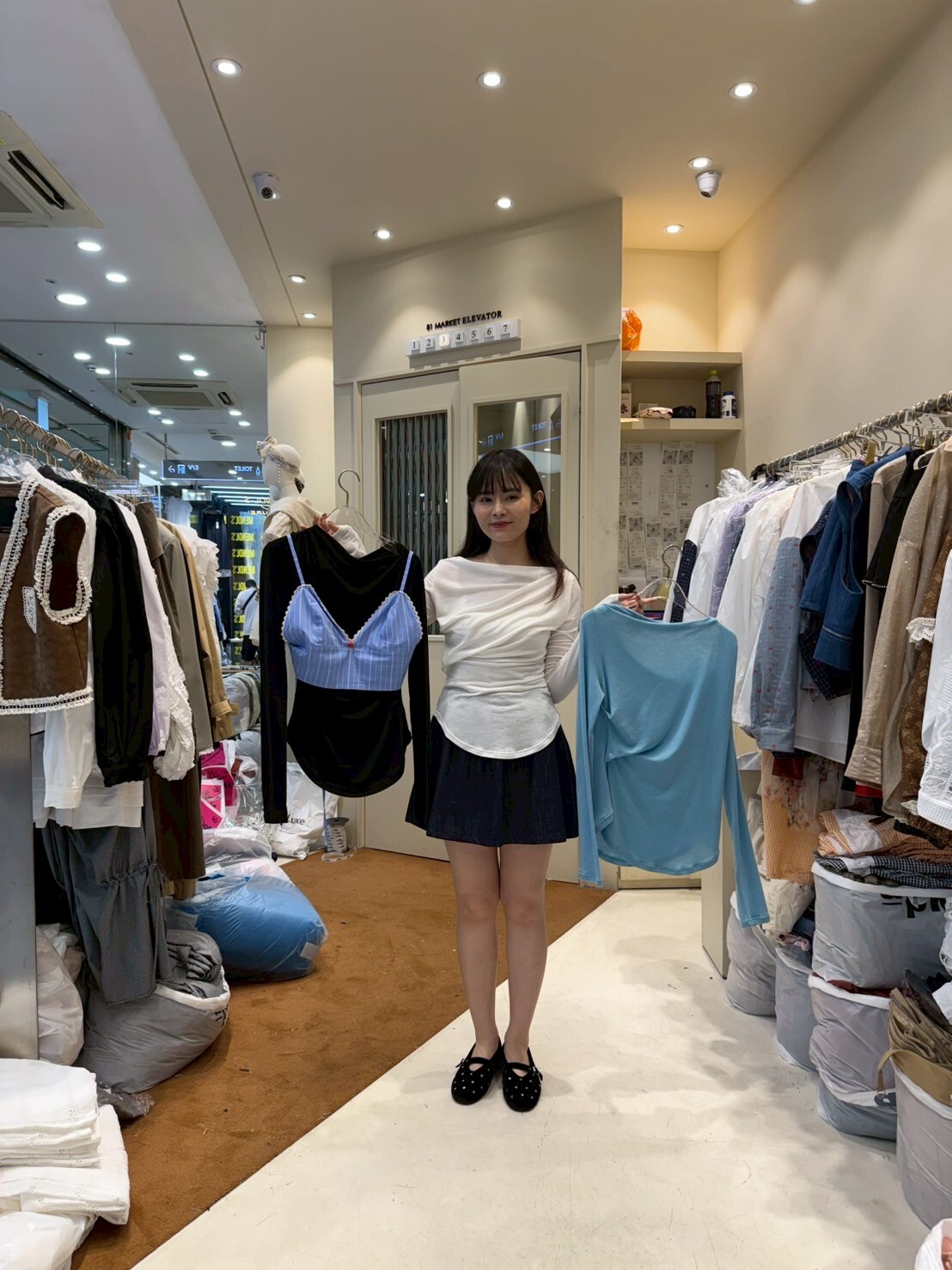 EM5033 女神垂領優雅上衣