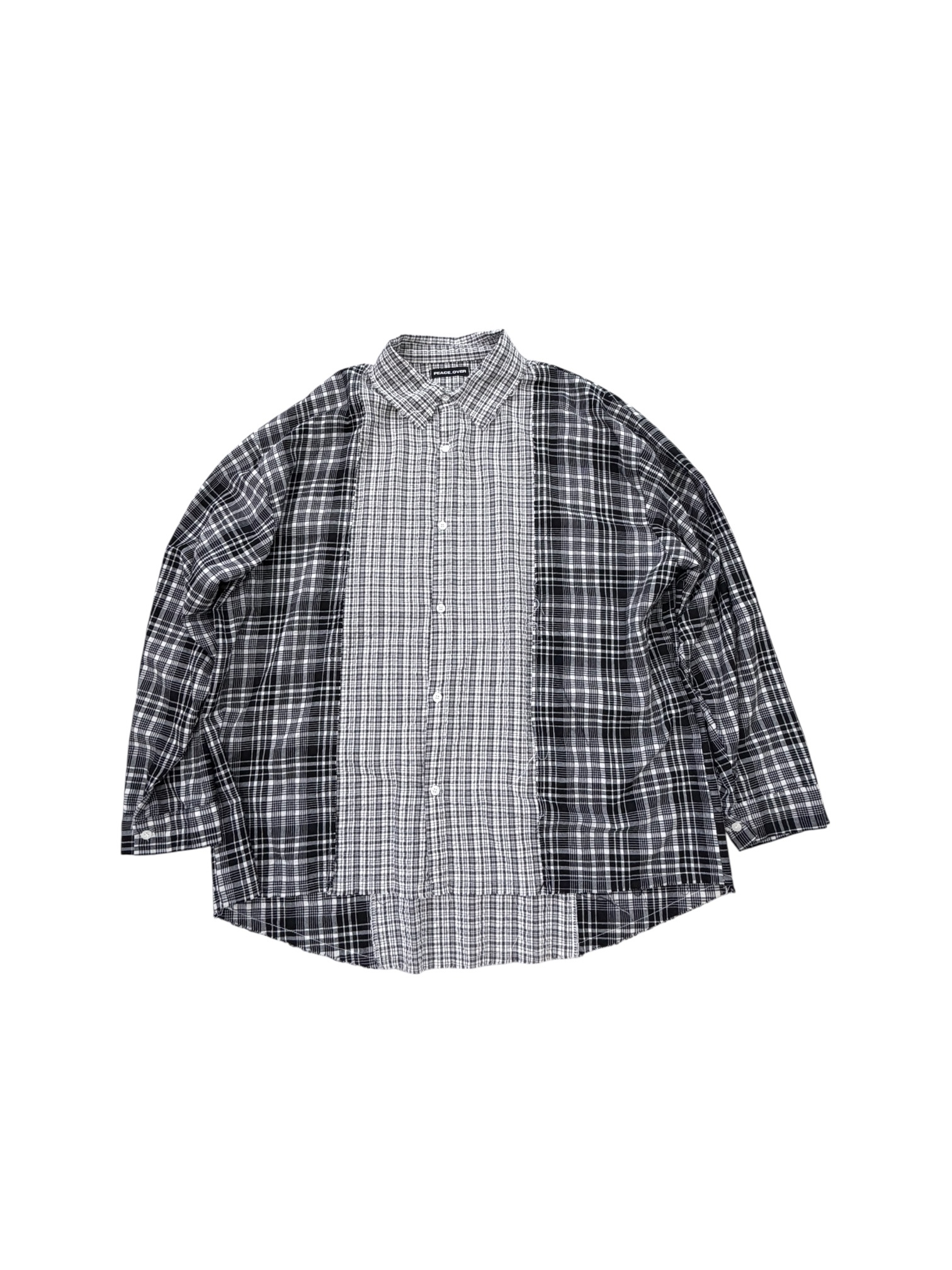 Symphony 襯衫- 拼接設計