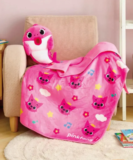 PINKFONG 珊瑚絨被