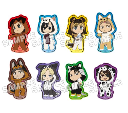 [代購][預訂] 進擊的巨人 Q版狗狗 貼紙 The Final Season ver.