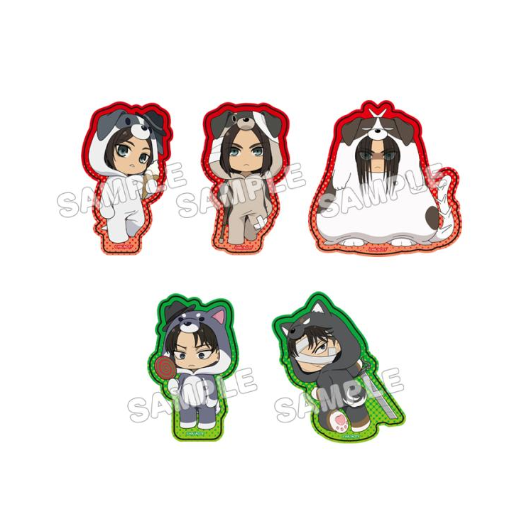 [代購][預訂] 進擊的巨人 Q版狗狗 貼紙