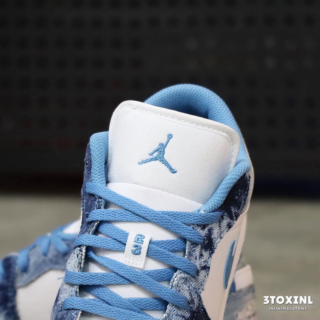 (預訂) Nike Air Jordan 1 Low - Washed Denim (GS)
