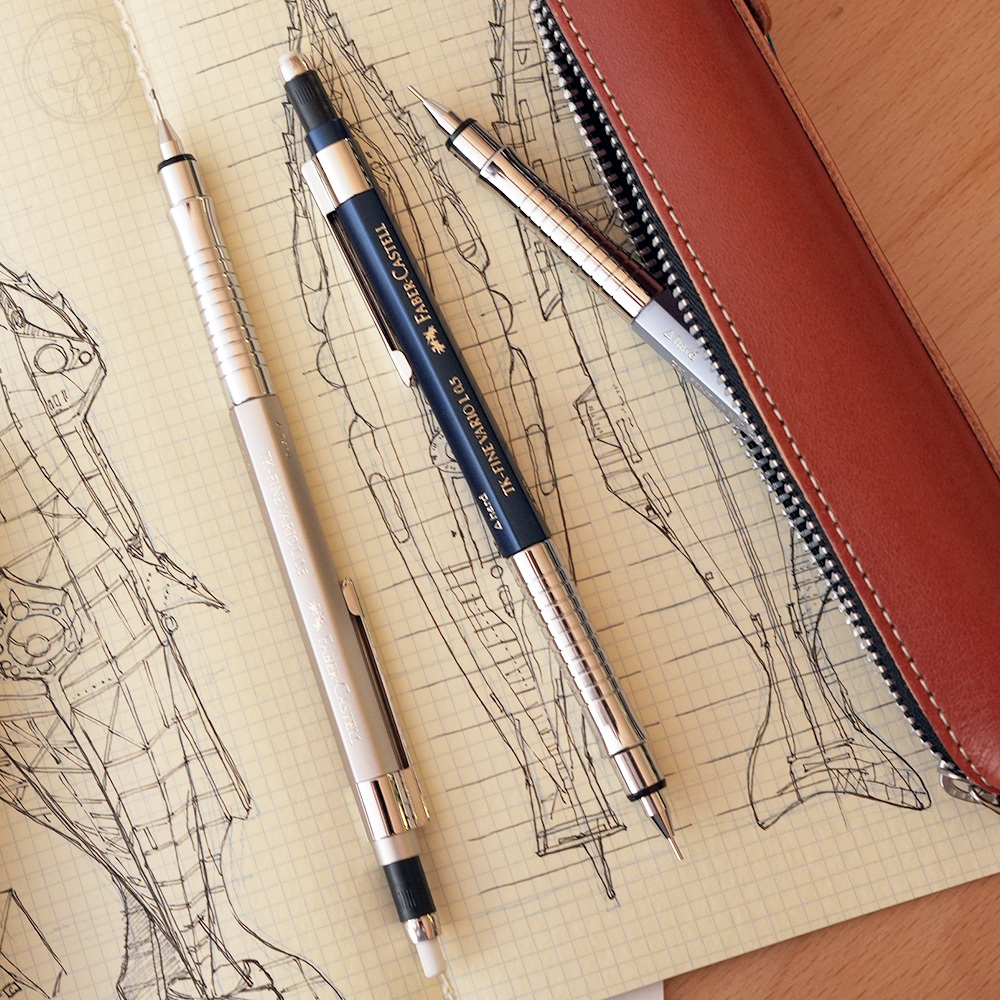 FABER-CASTELL TK Fine Vario L 0.5mm 強筆壓自動鉛筆