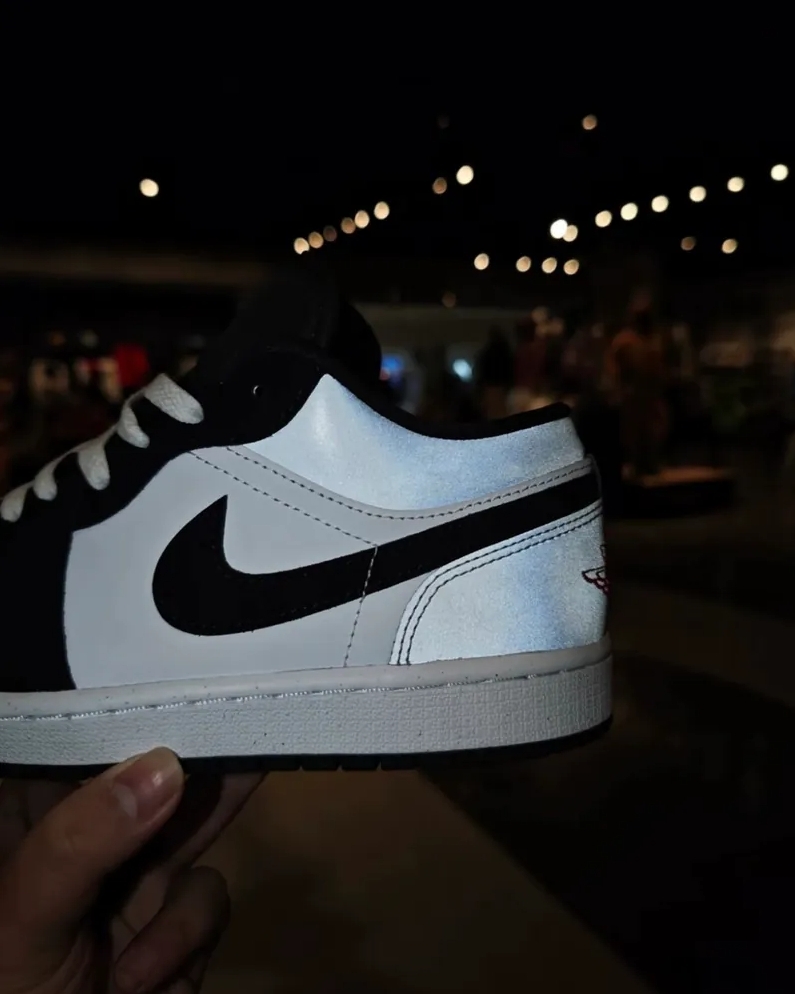 Nike Air Jordan 1 Low AJ1 ”Black Matte Silver" 幻影 小影子 煙灰 黑霧銀 HF3148106