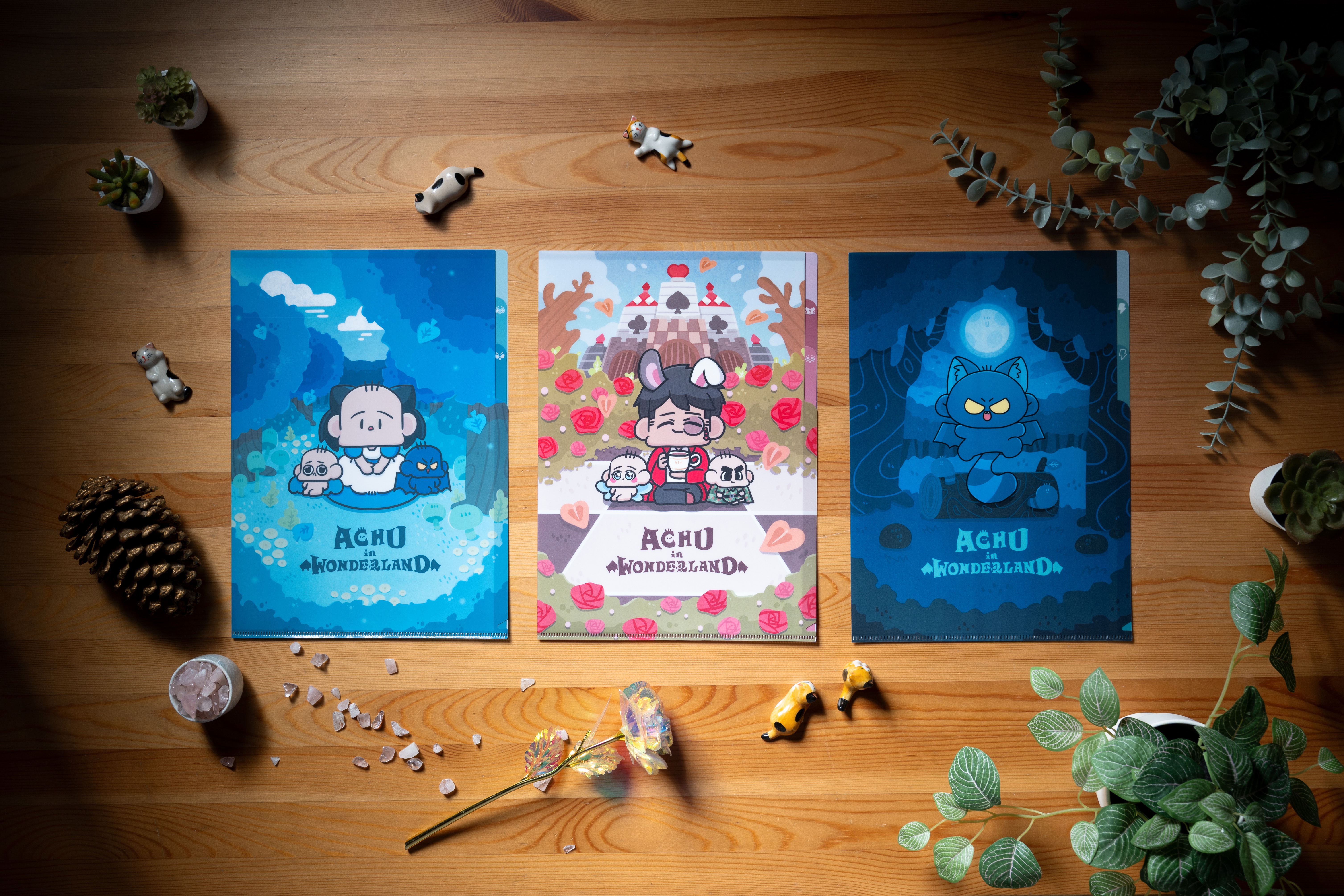 啾遊仙境三層資料夾