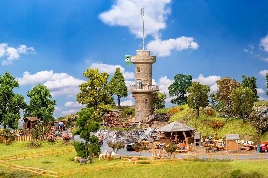 Faller 190036 HO規 冒險遊樂場套裝.套件