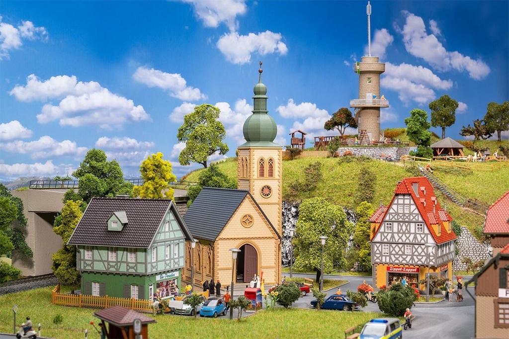 Faller 190038 HO規 鄉村生活套裝.套件