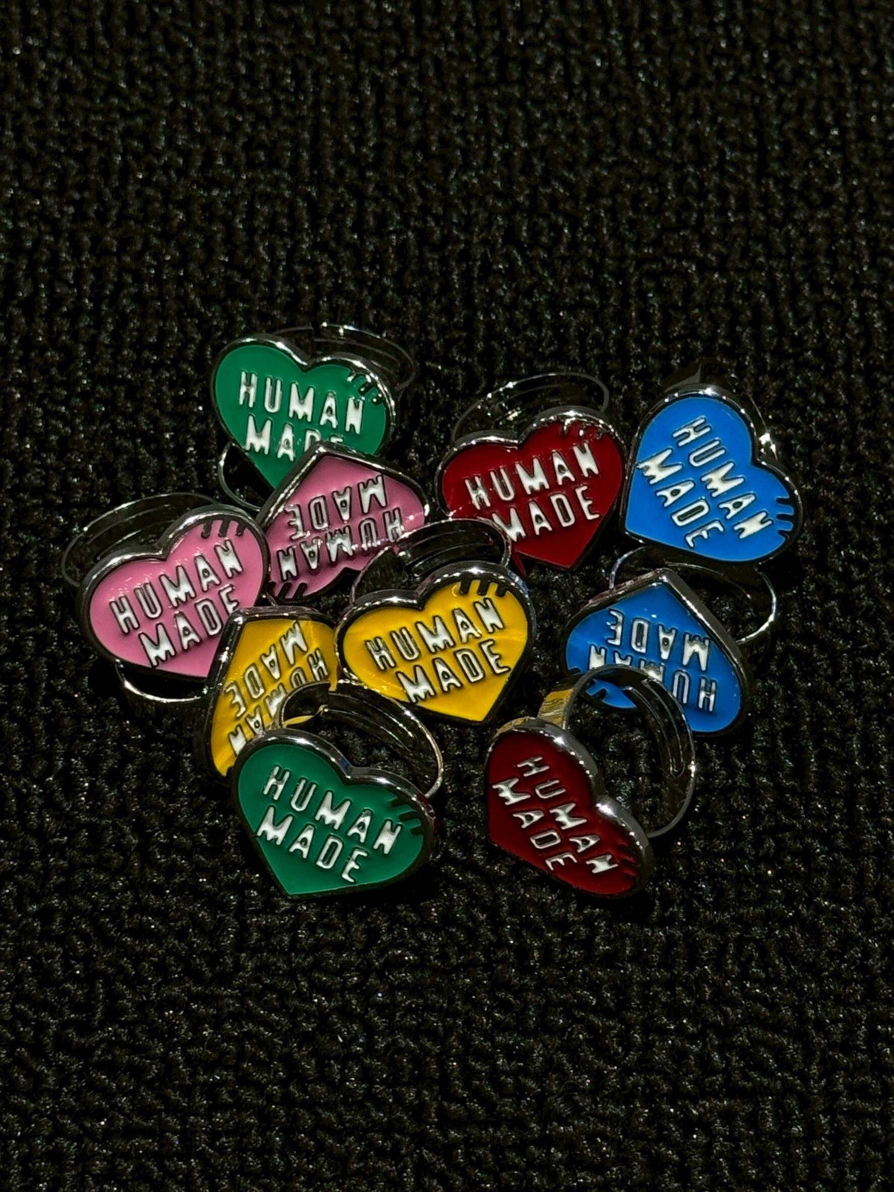 HUMAN MADE 經典愛心造型Logo 戒指