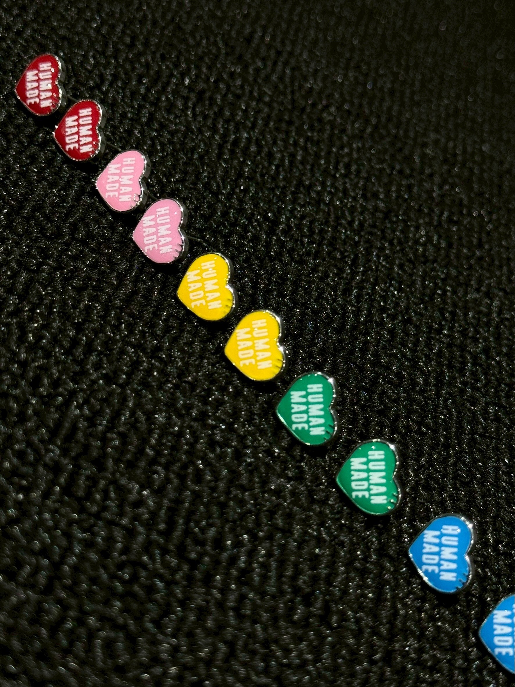 HUMAN MADE 經典愛心造型Logo 耳環