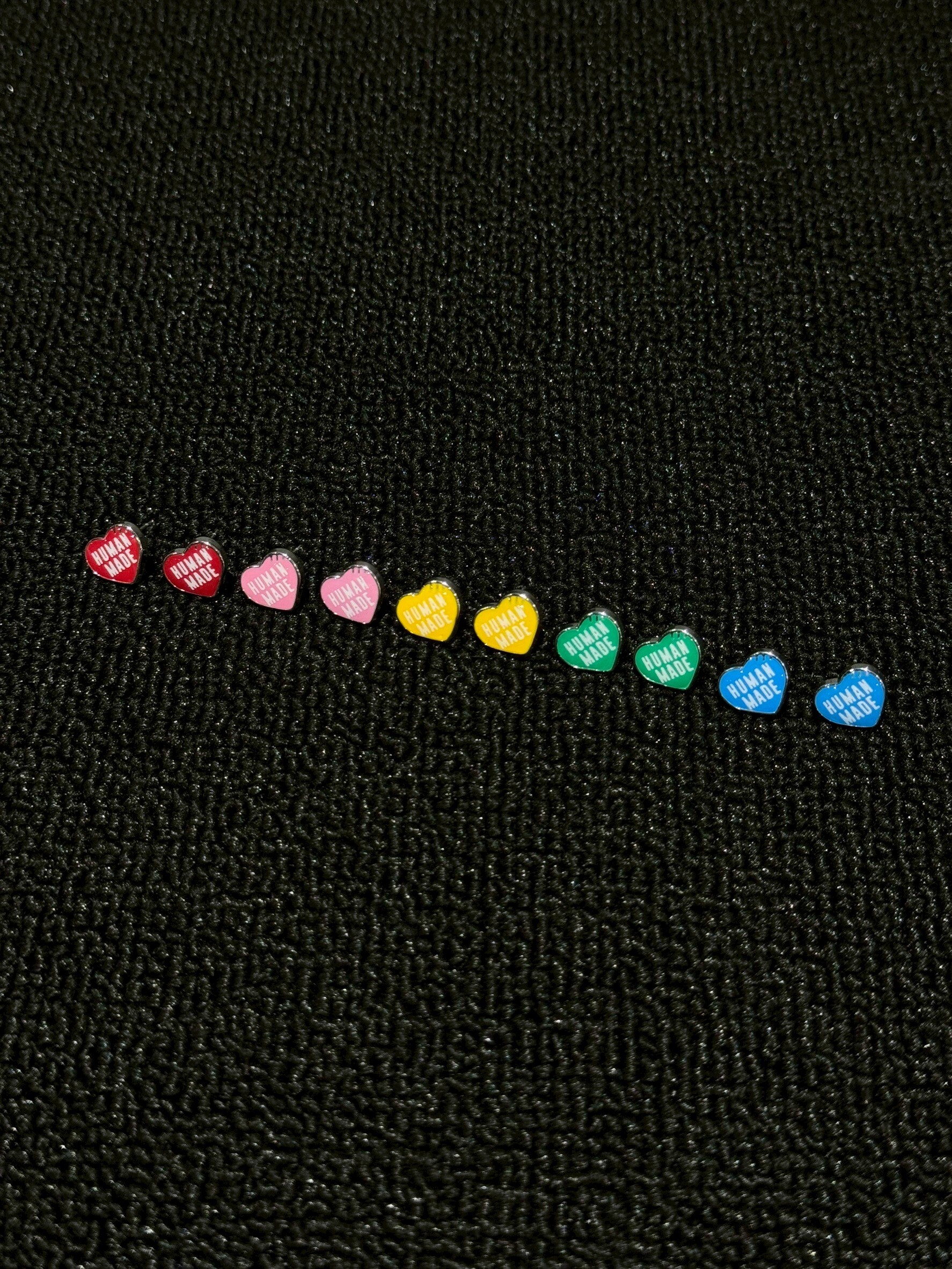 HUMAN MADE 經典愛心造型Logo 耳環