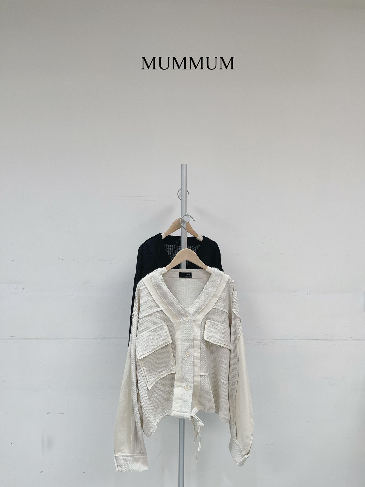 0212708a/扣扣相連大口袋外套 48/46/22