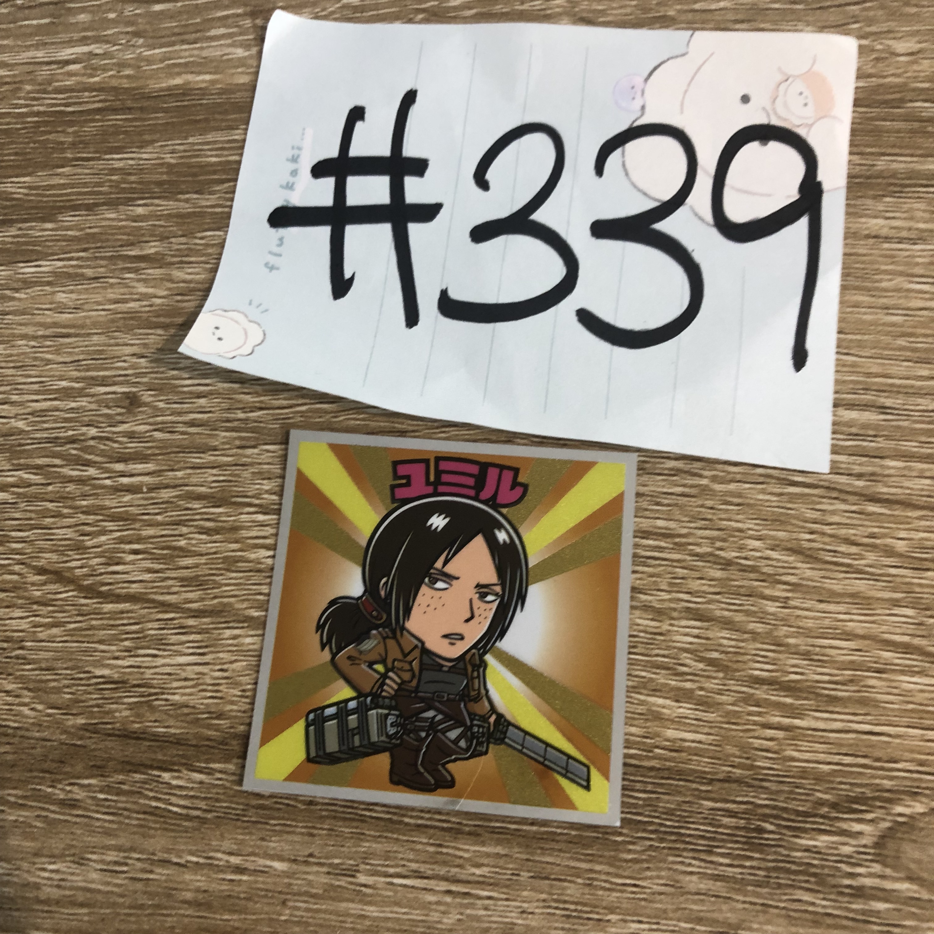 進擊的巨人  yMIR  貼紙#339