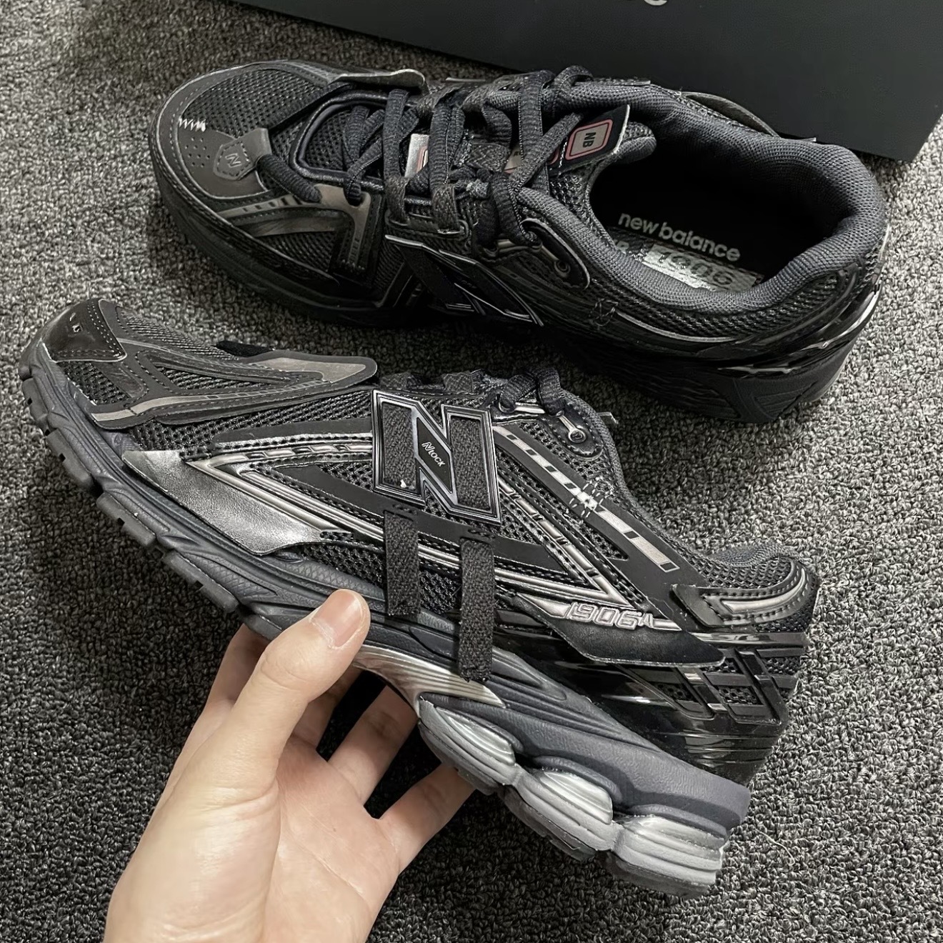 NEW BALANCE 1906A 全黑 解構 復古 慢跑鞋 中性 M1906AF