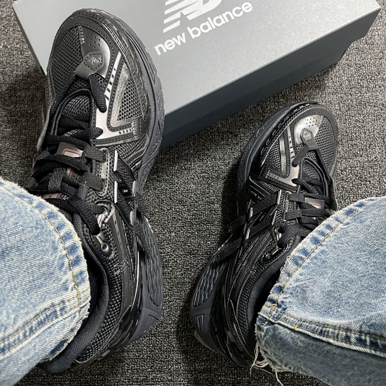 NEW BALANCE 1906A 全黑 解構 復古 慢跑鞋 中性 M1906AF