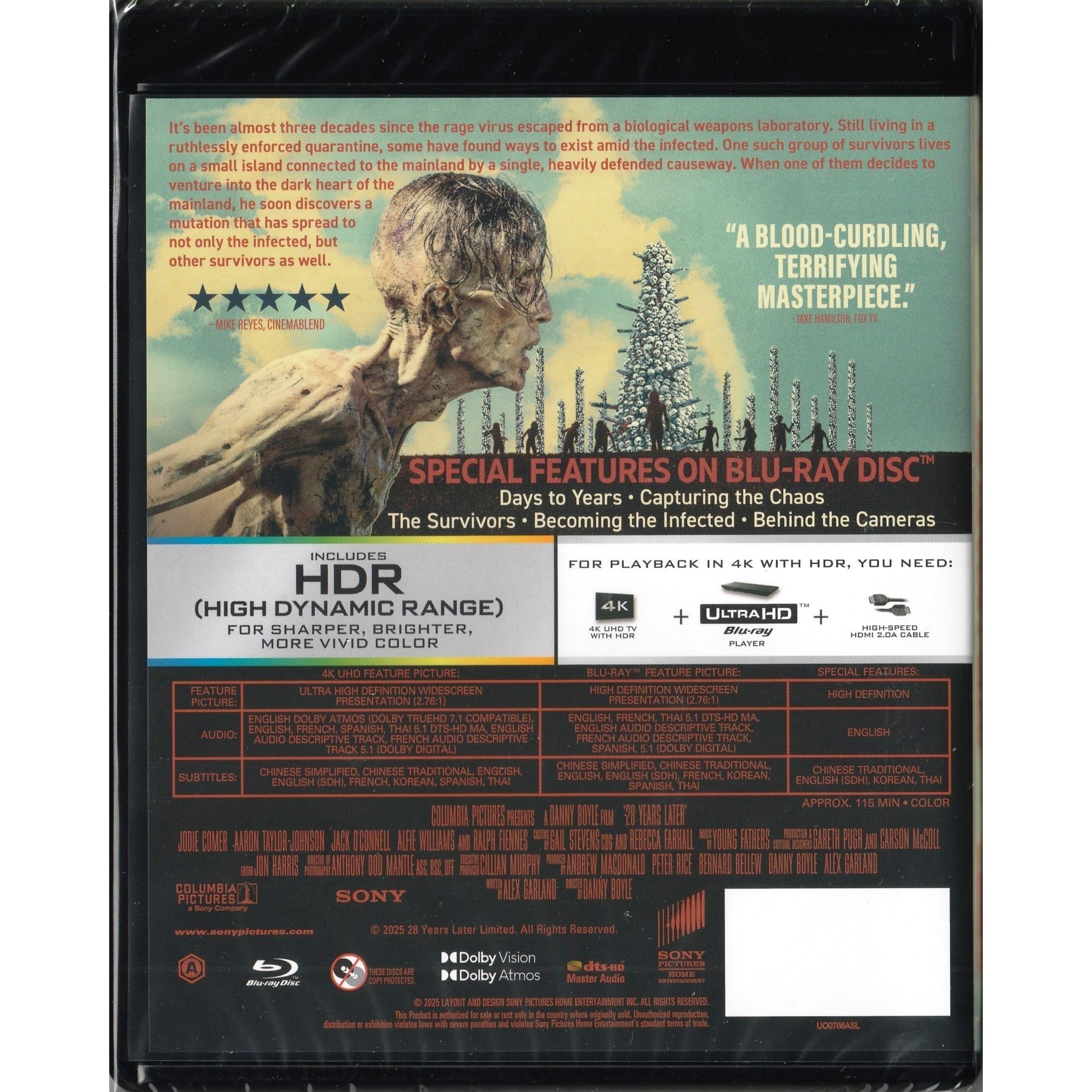 28年後 (2025) (4K Ultra HD + Blu-ray) [訂貨]
