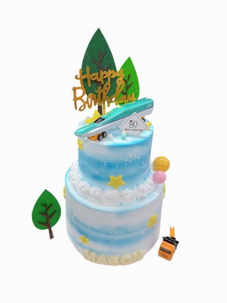 子彈火車主題蛋糕