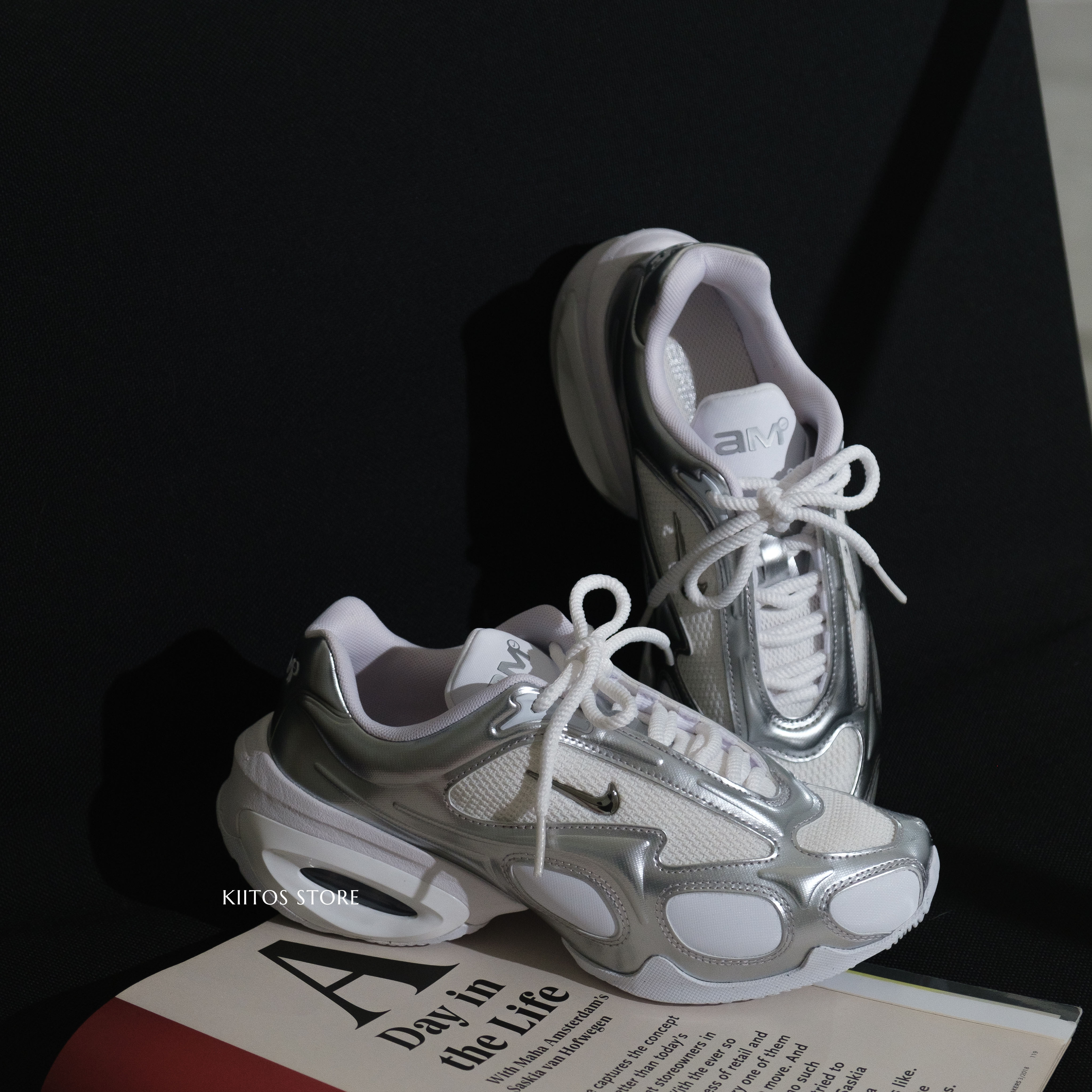 NIKE AIR MAX MUSE 液態白銀 金屬銀 KARINA同款 劉知珉 柳智敏 女鞋 FV1920-100