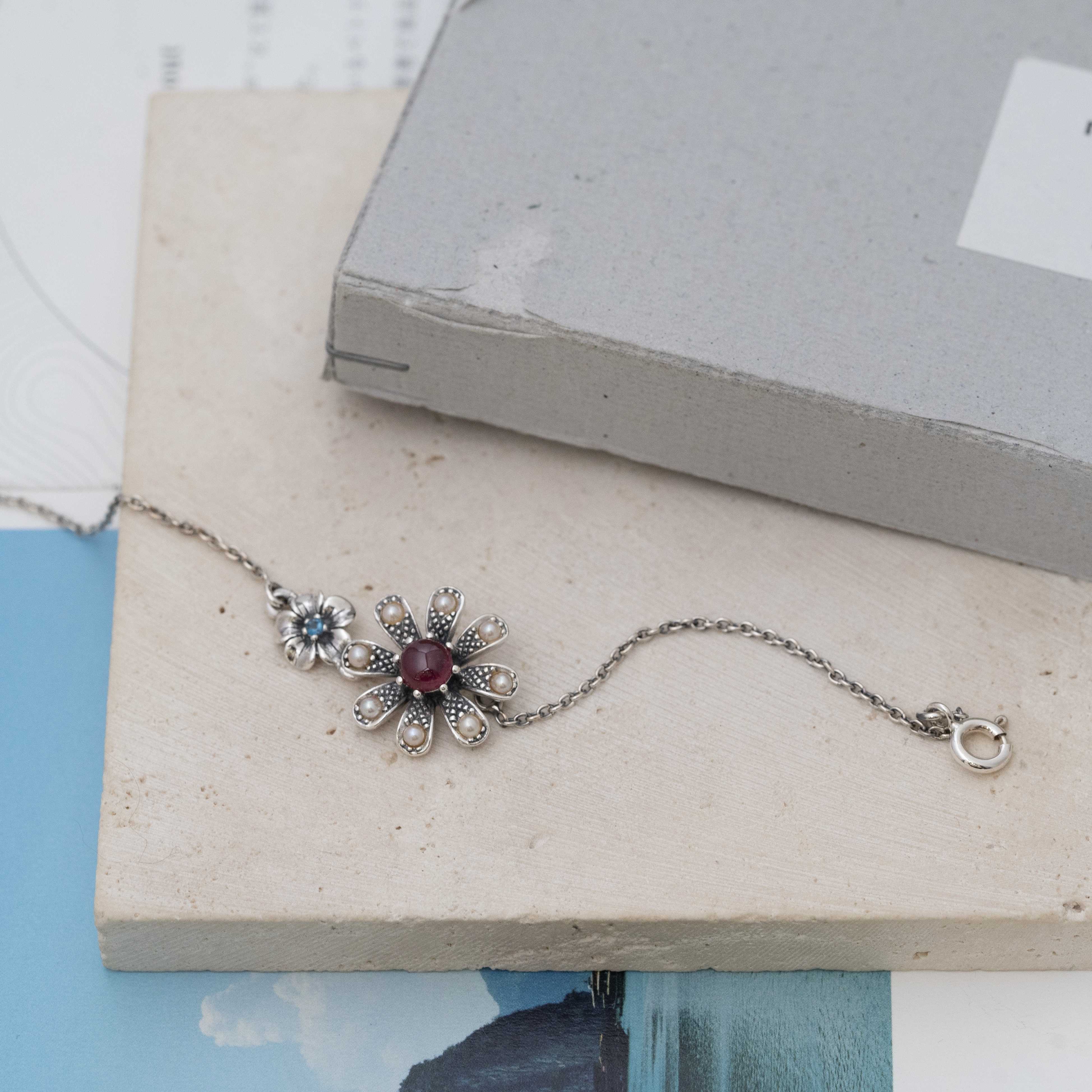 Svb147 (Ruby紅寶, London blue倫敦藍托拍）