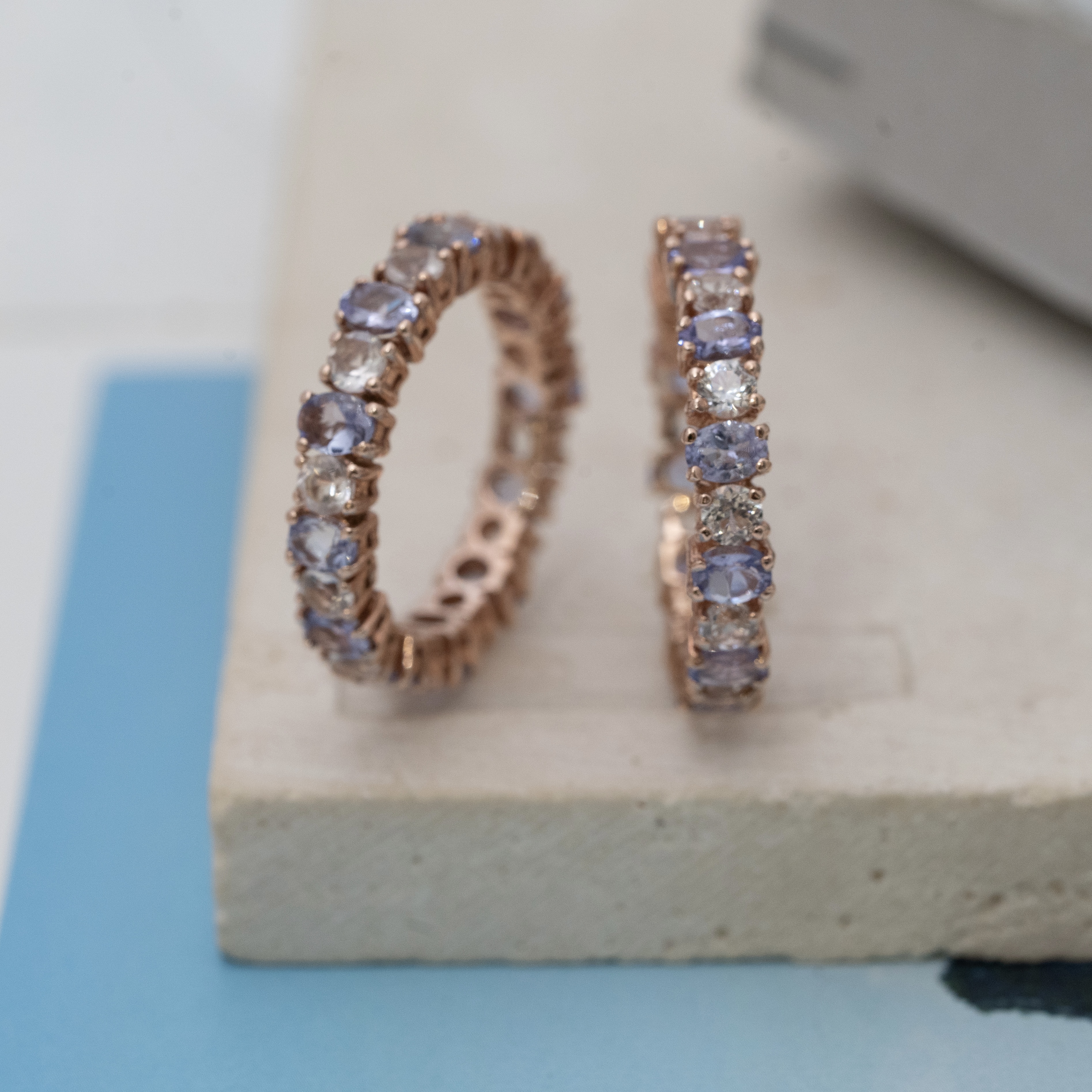 Svr180 (Tanzanite坦桑，Topaz白托帕）