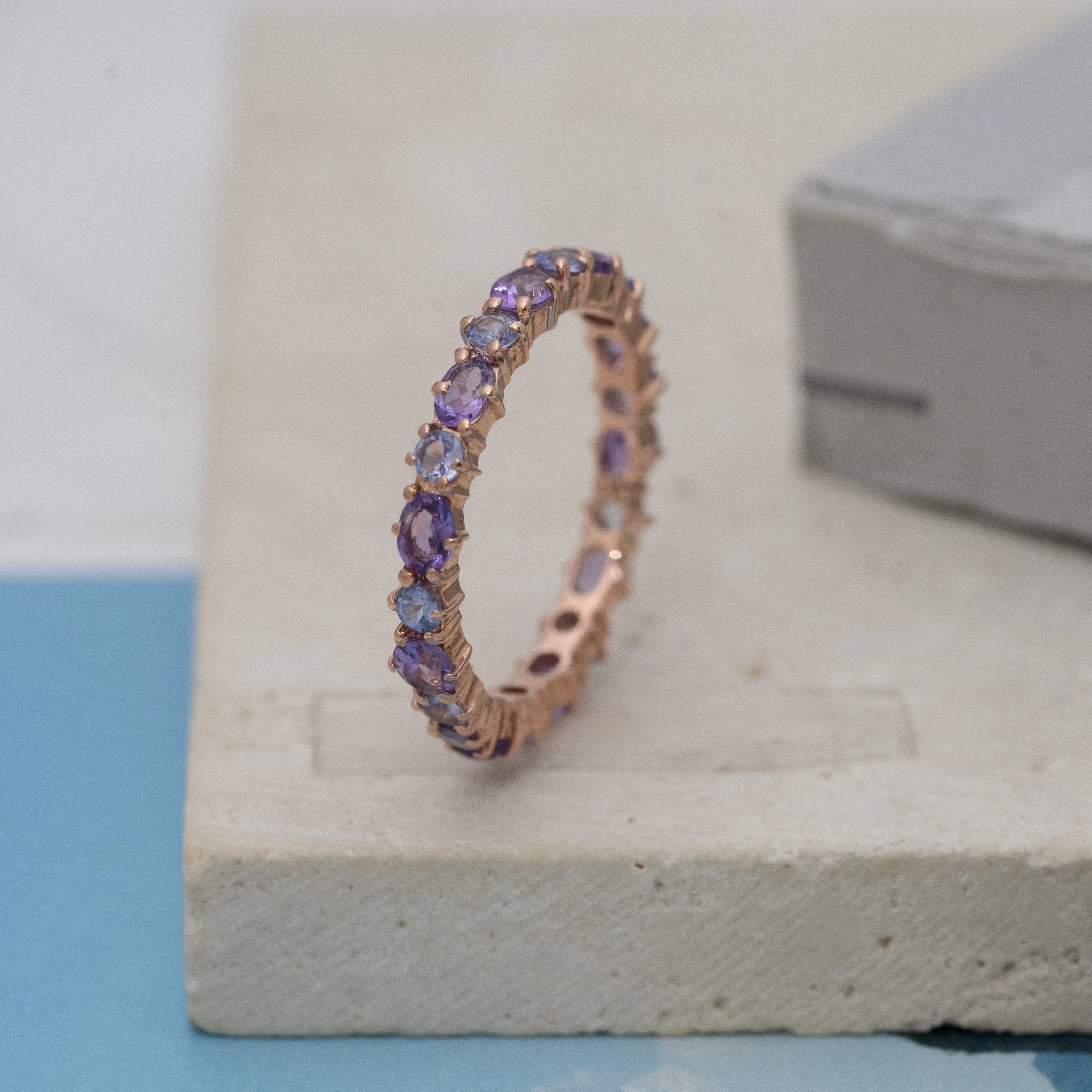 Svr180 (Amethyst紫晶，Tanzanite 坦桑）