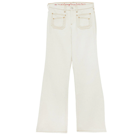 1IF0930-132 [INES DE LA FRESSANGE] Rica Ecru Jeans #INT0D65009 (C-EU-E)