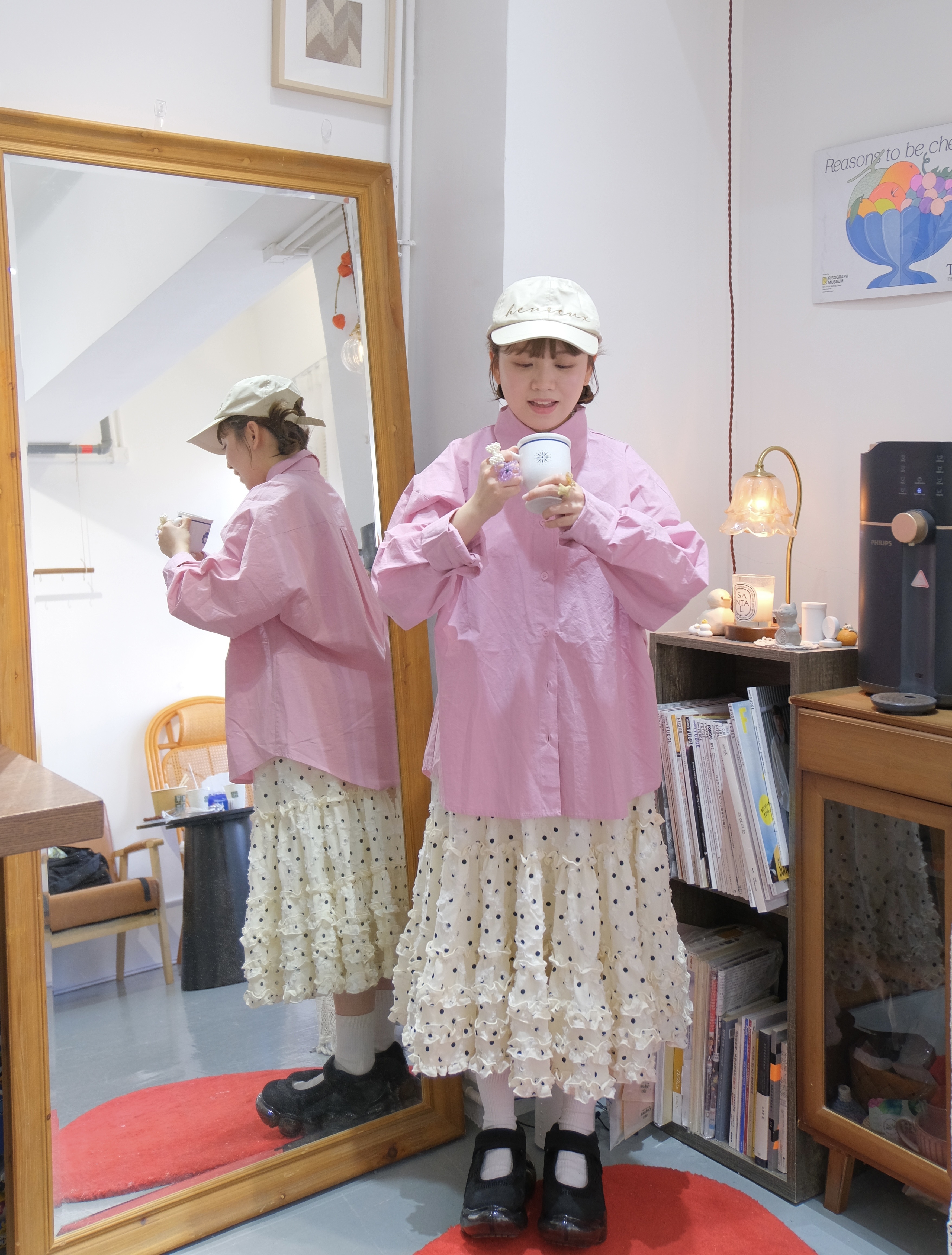 女生版型！colourful Shirt