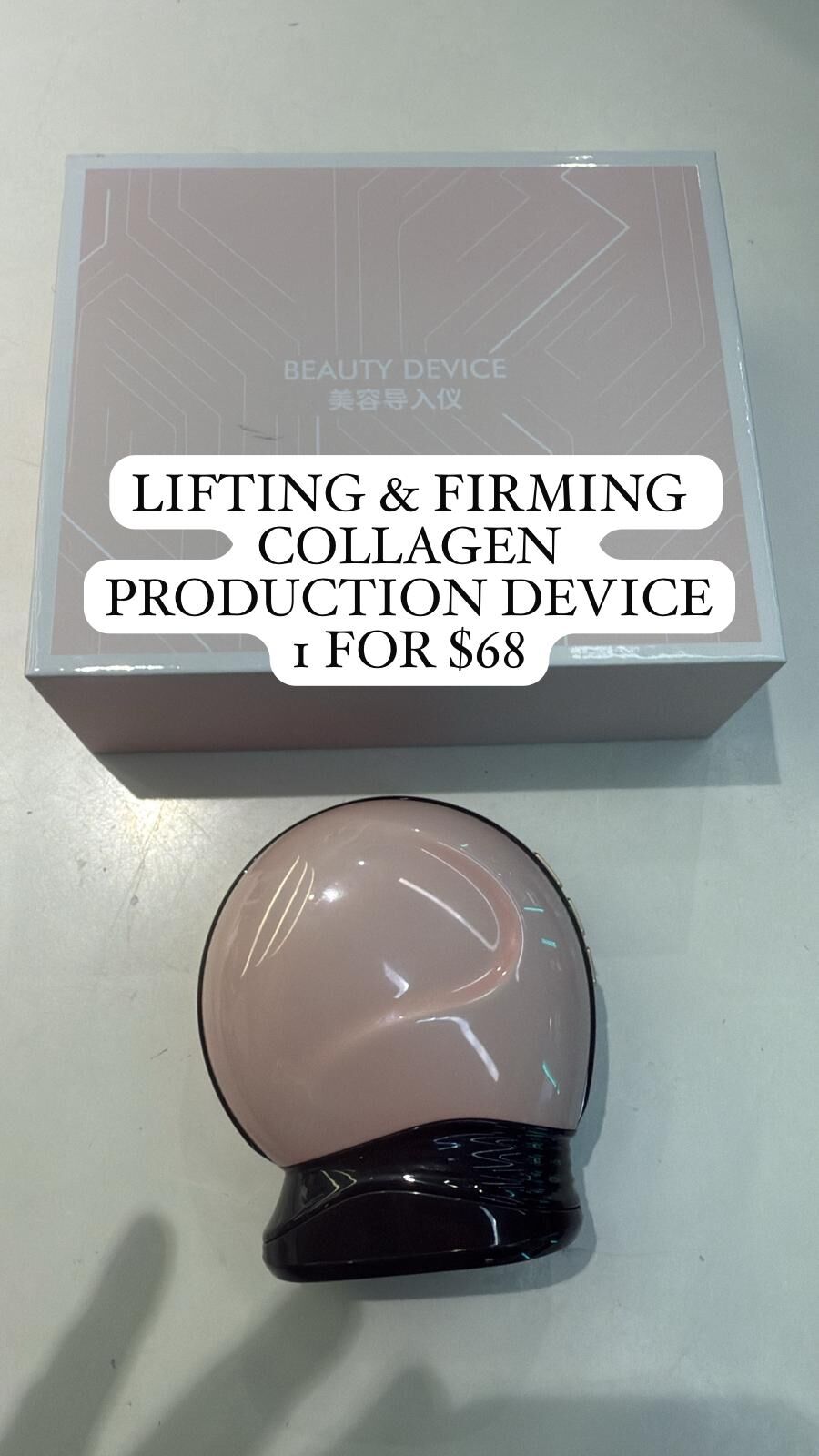 1 LIFTING AND FIRMING COLLAGEN PRODUCTION DEVICE