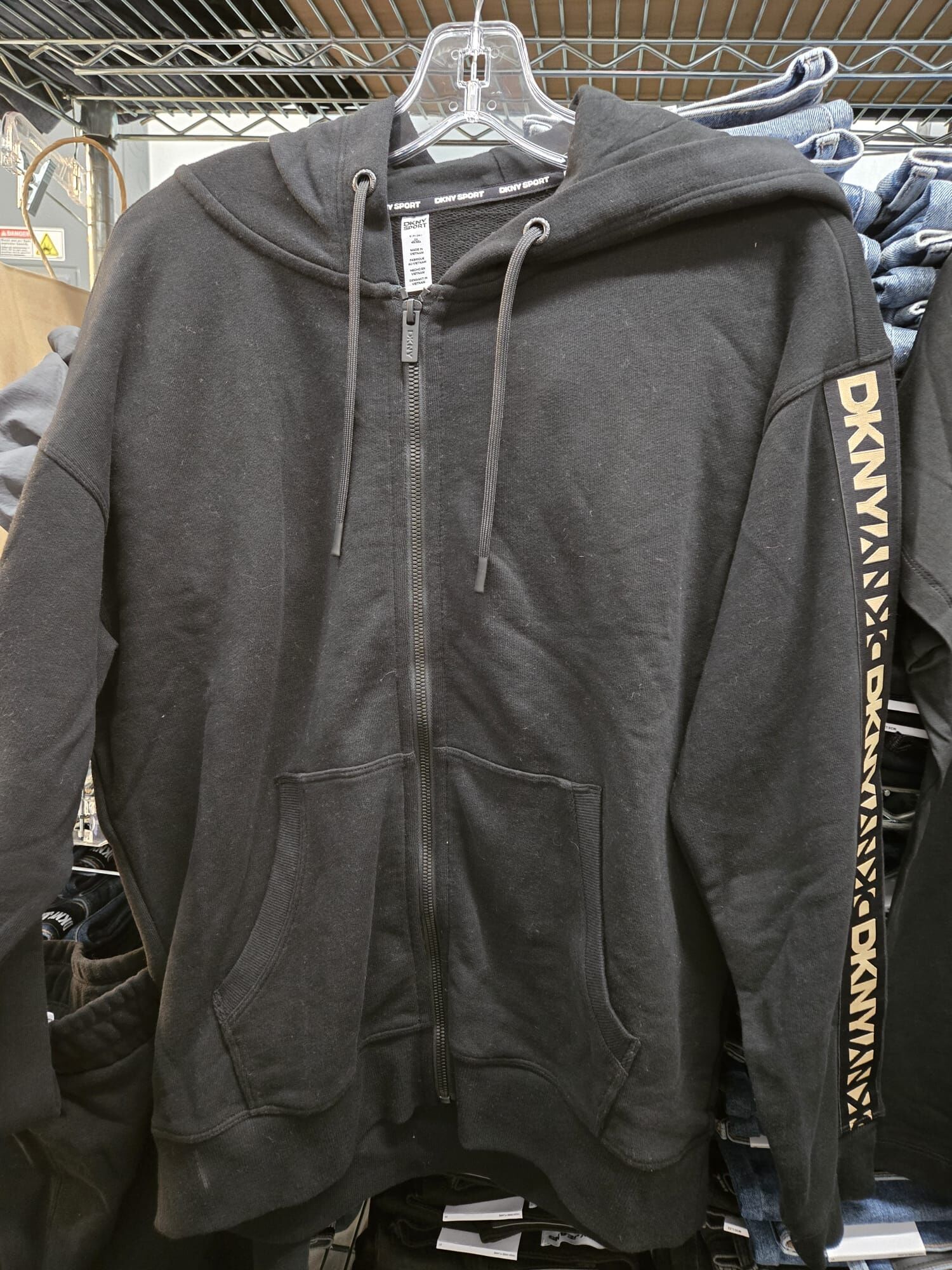 [U] DKNY BLACK WOMEN'S JACKET, DP5J9645-NYD (UD339)