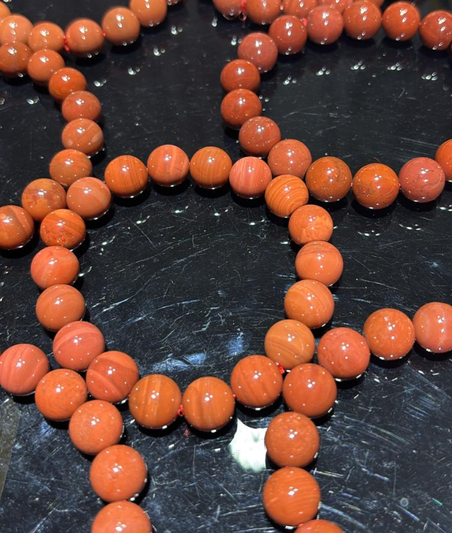 250927 - C70 11mm+滿色滿肉保山南紅瑪瑙手串