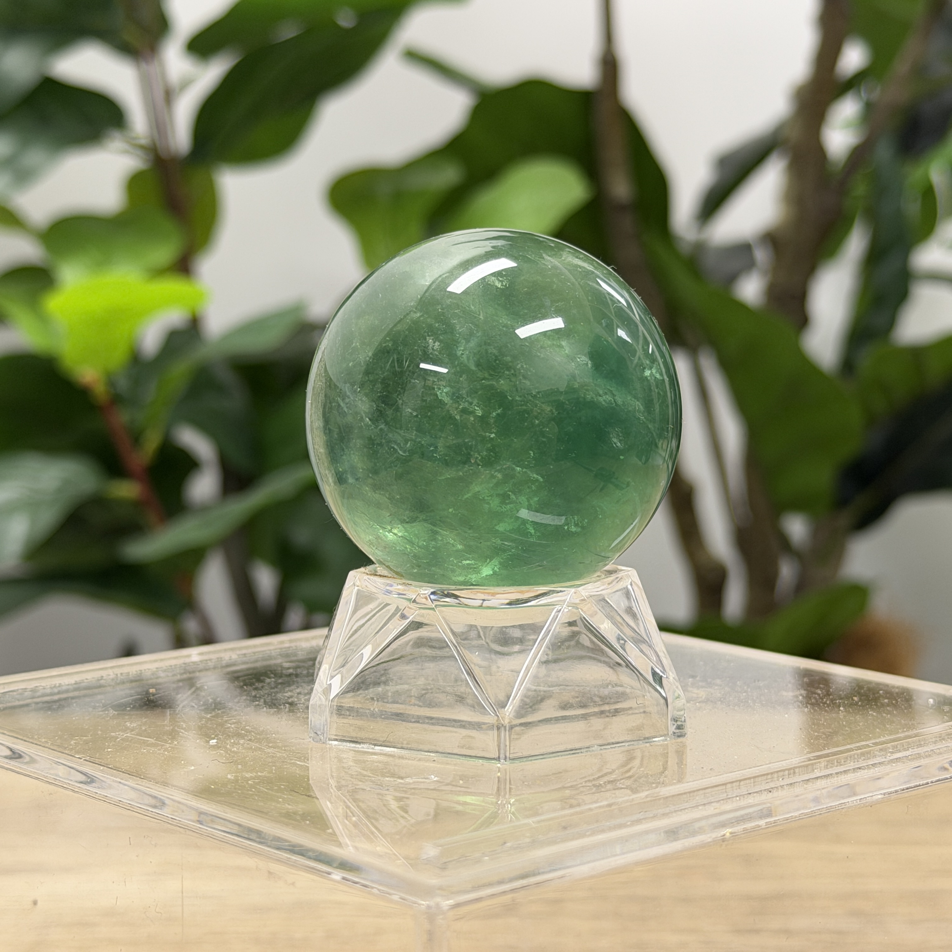 綠螢石球 5.2cm FF1278