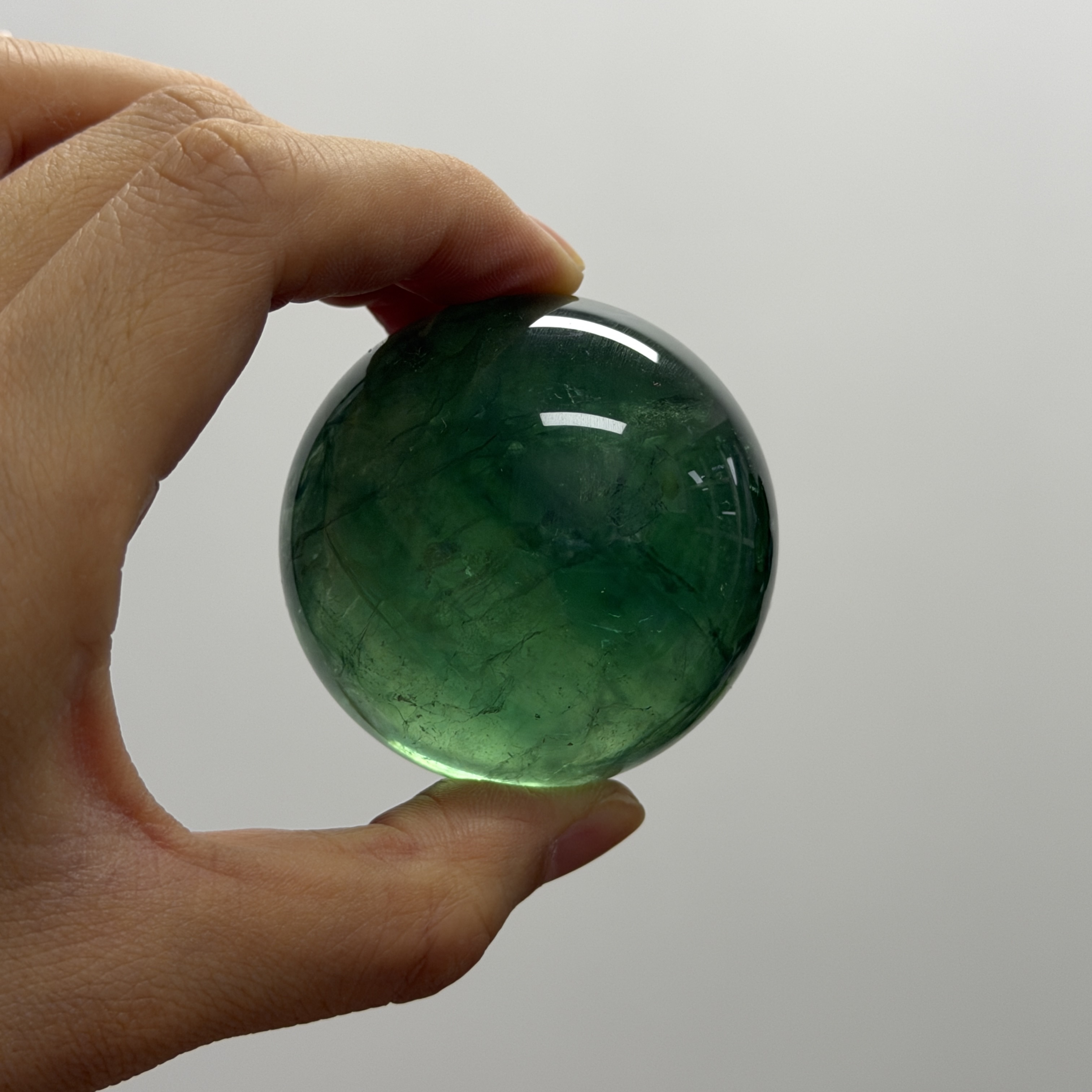 綠螢石球 5.2cm FF1278