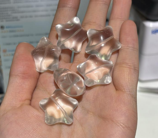 250927 - C85 磨砂肥星星巨型隔珠1粒