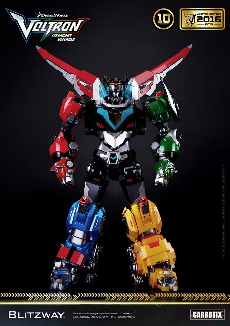 BLITZWAY BW-CA-11301 Voltron Legendary Protector Limited Edition 百獸王 戰神金剛 傳奇的保護神