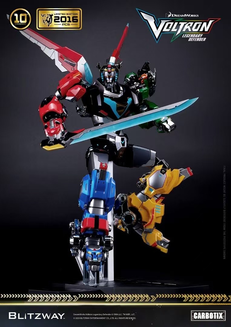 BLITZWAY BW-CA-11301 Voltron Legendary Protector Limited Edition 百獸王 戰神金剛 傳奇的保護神