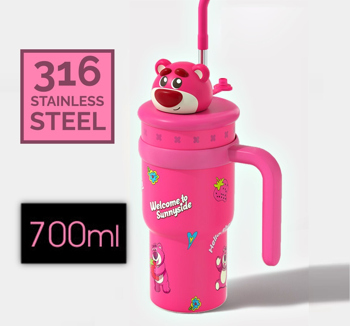 迪士尼反斗奇兵|3D吸管保溫杯 巨無霸杯| 勞蘇 大容量700ml