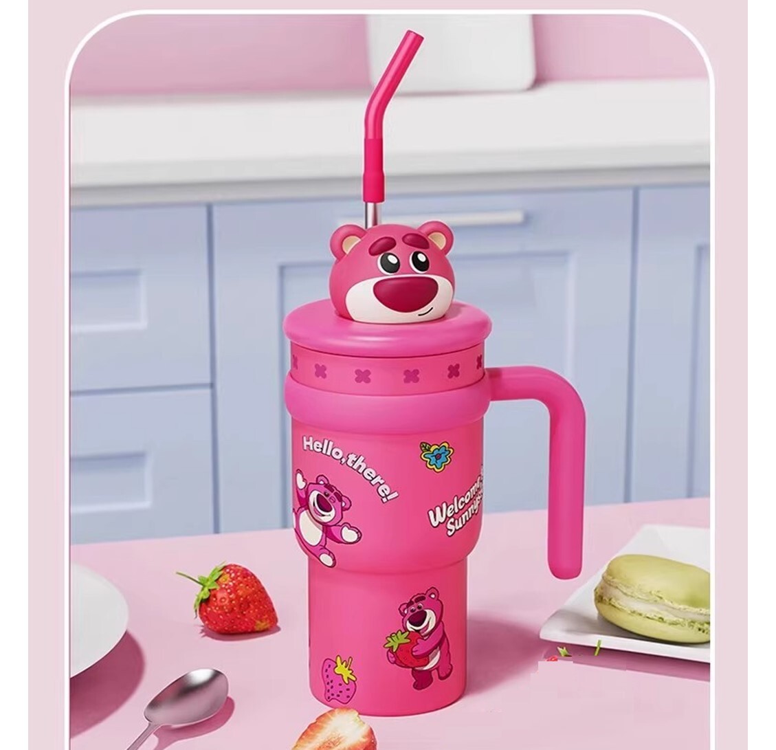 迪士尼反斗奇兵|3D吸管保溫杯 巨無霸杯| 勞蘇 大容量700ml