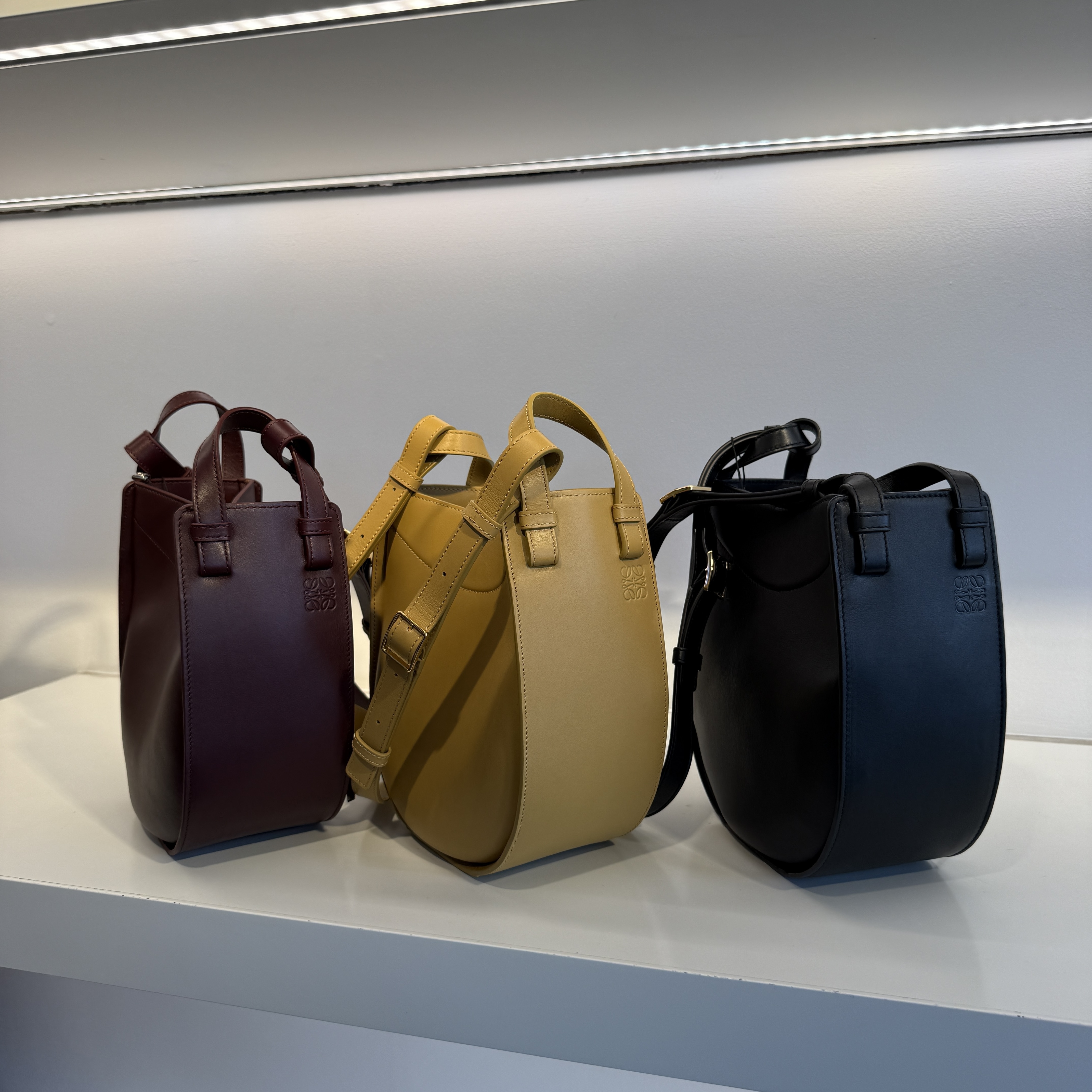 Loewe Puzzle Hammock slice crossbody bag 3 colors