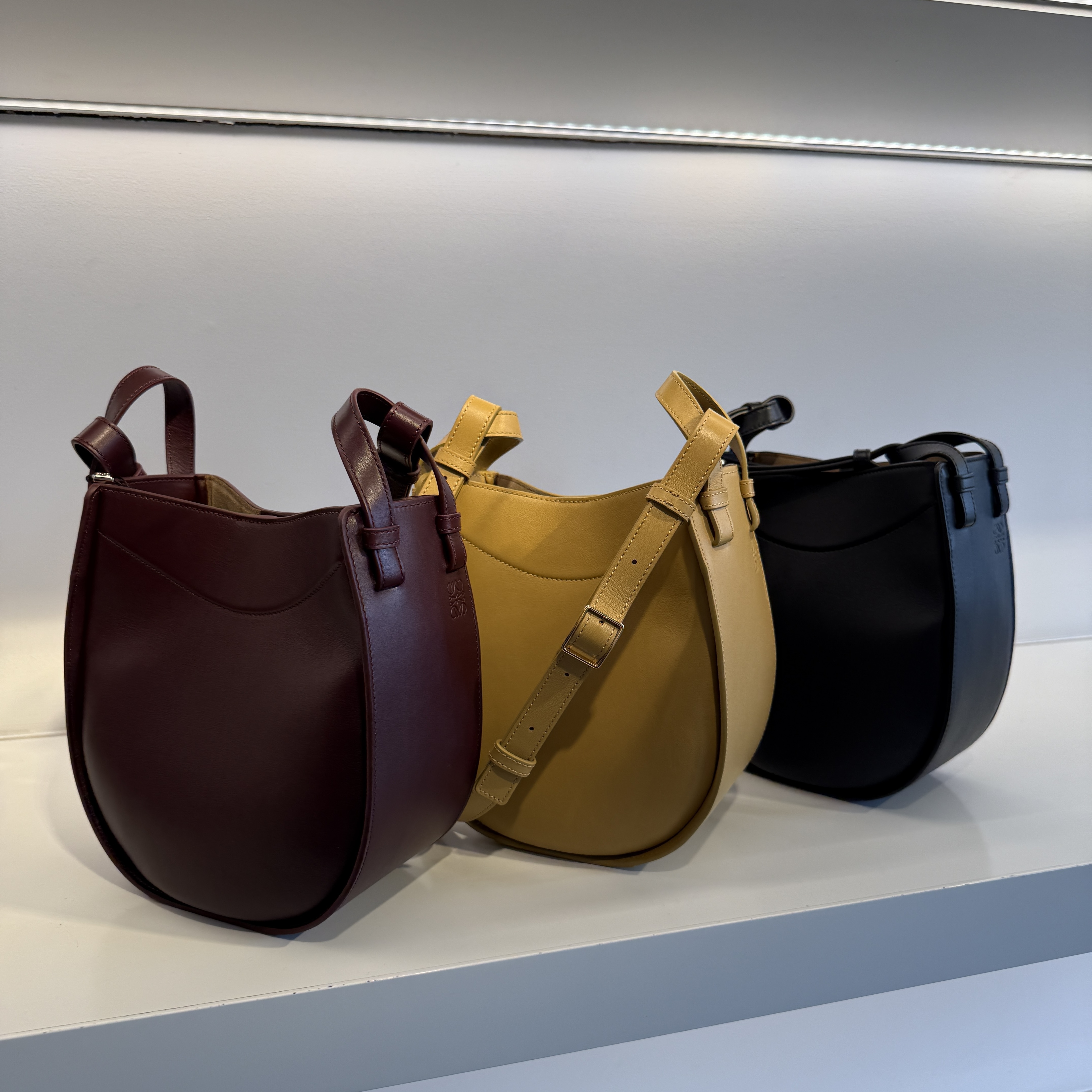 Loewe Puzzle Hammock slice crossbody bag 3 colors