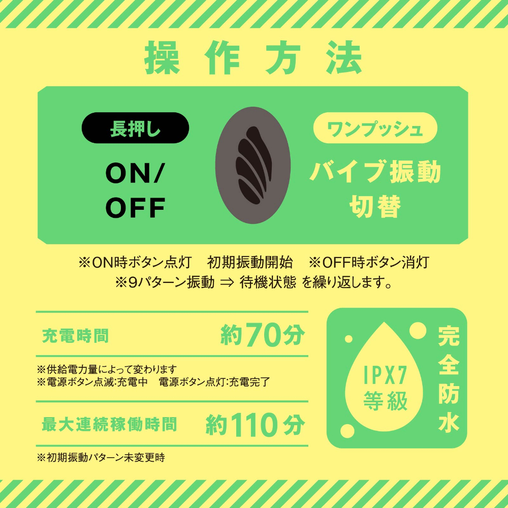 PxPxP 波紋狀新手後庭震動按摩棒