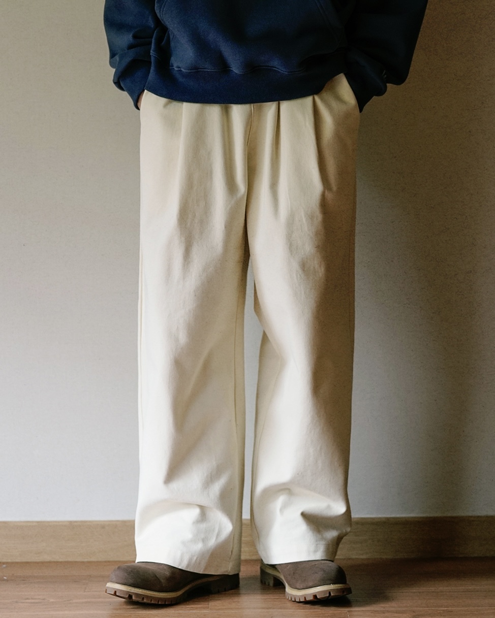 <預購> 韓國WV PROJECT Soft touch復古感綁帶寬褲