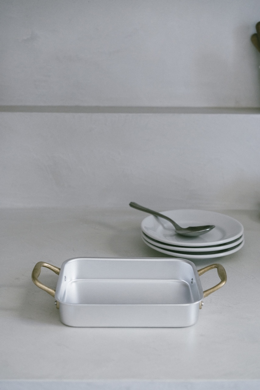 OTTINETTI 義大利製雙耳銅把長方小烤皿