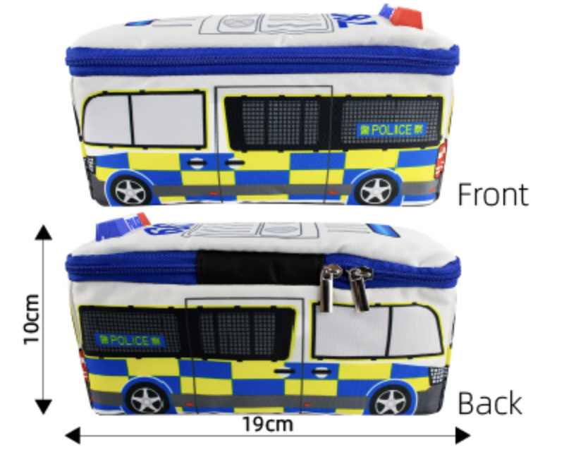 交通工具 警察車 筆袋 SV08218